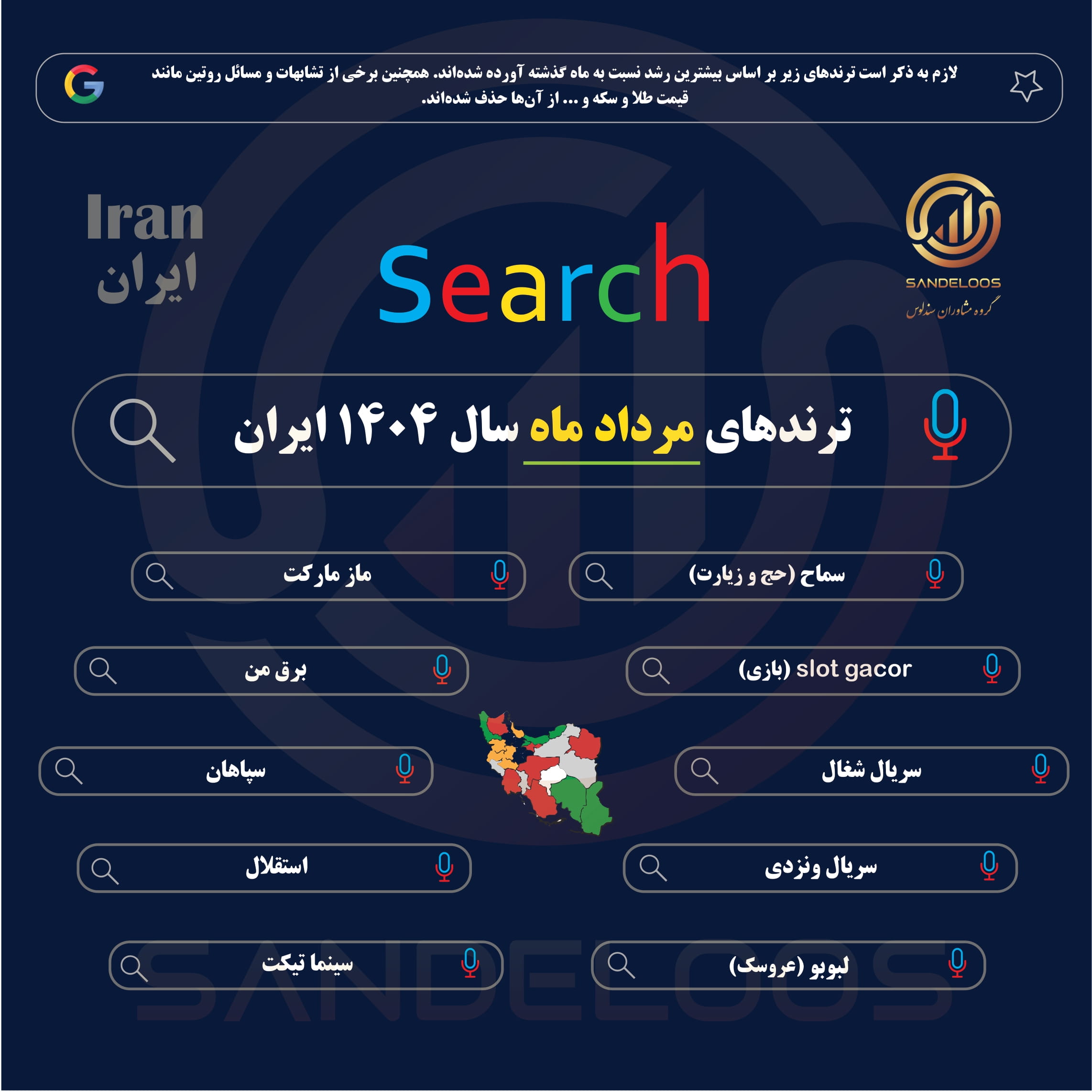 ترندهای مرداد 1404